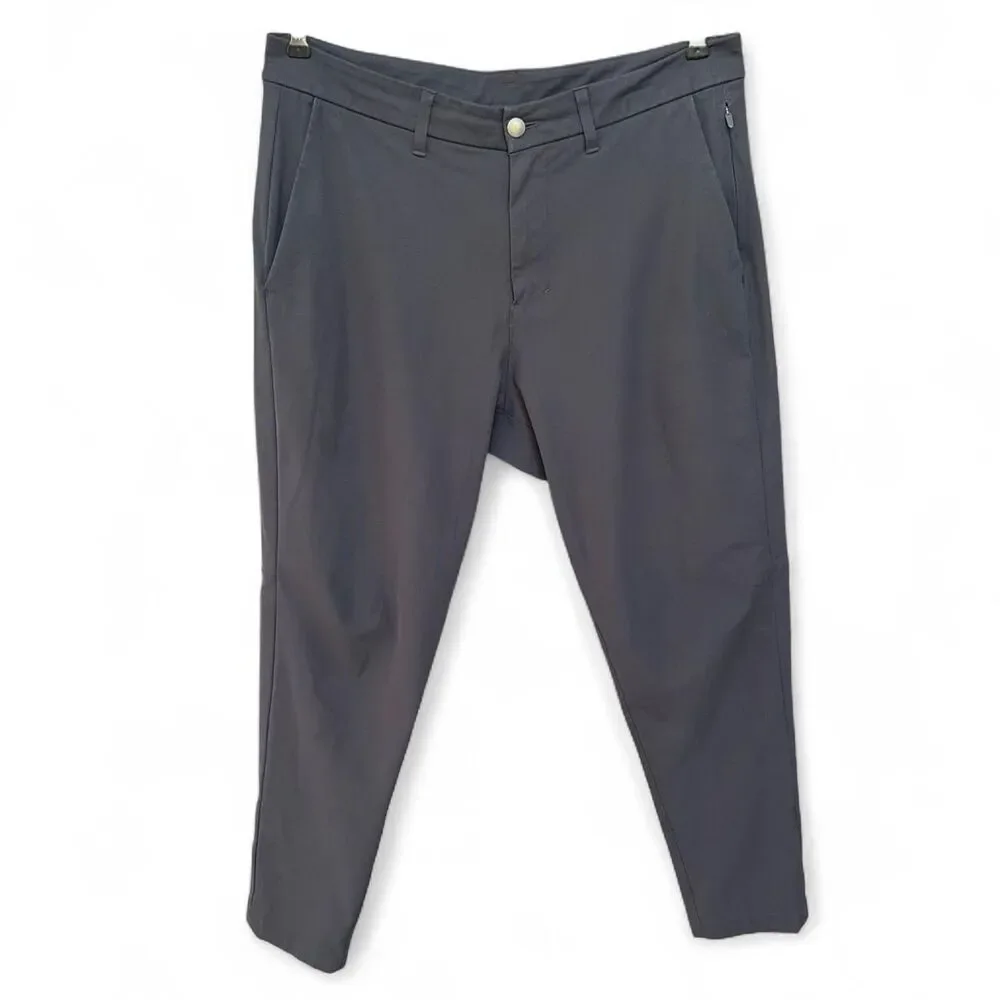 Lululemon ABC Pant Classic Straight Gray size 34